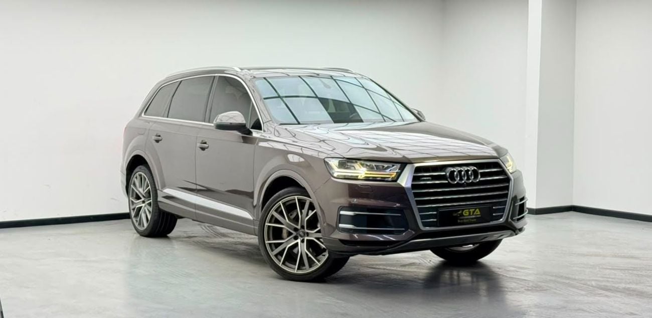 Audi Q7 55 TFSI 2019 Audi Q7 55 TFSI Quattro, Full Service History, Fully Loaded, Excellent Condition, GCC