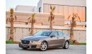 Jaguar XE 2.0L Turbo | 1,155 P.M | 0% Downpayment | Amazing Condition