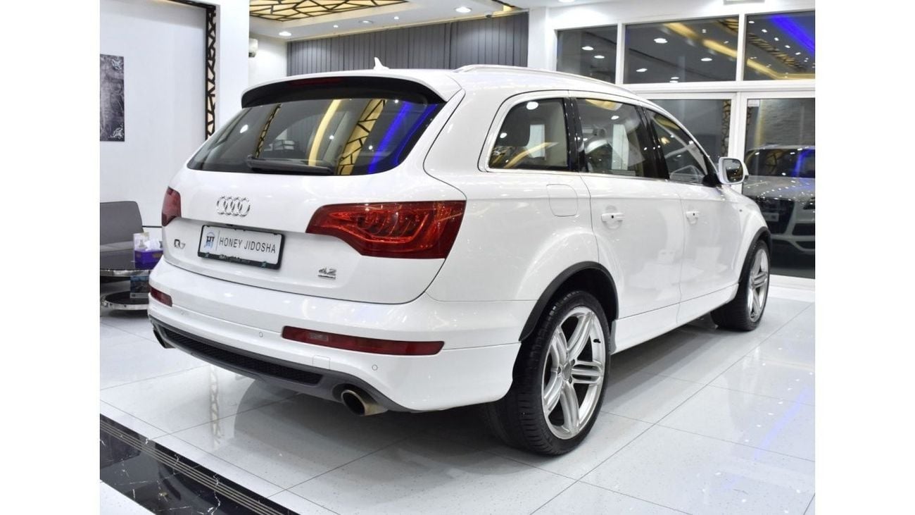 Audi Q7 EXCELLENT DEAL for our Audi Q7 S-Line 4.2L QUATTRO ( 2010 Model ) in White Color GCC Specs