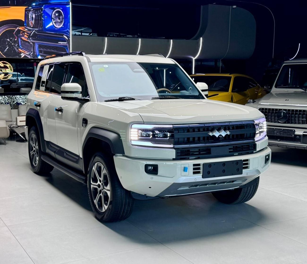 BYD Leopard 5 Leopard 5 2025 white color