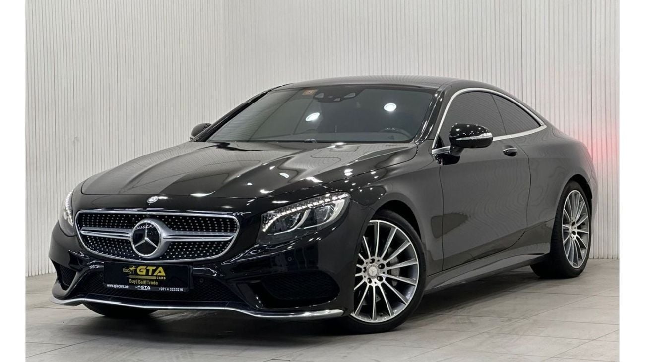 Mercedes-Benz S 500 Coupe 2017 Mercedes Benz S500 AMG 4MATIC, Warranty, Mercedes Service History, Full Options, GCC