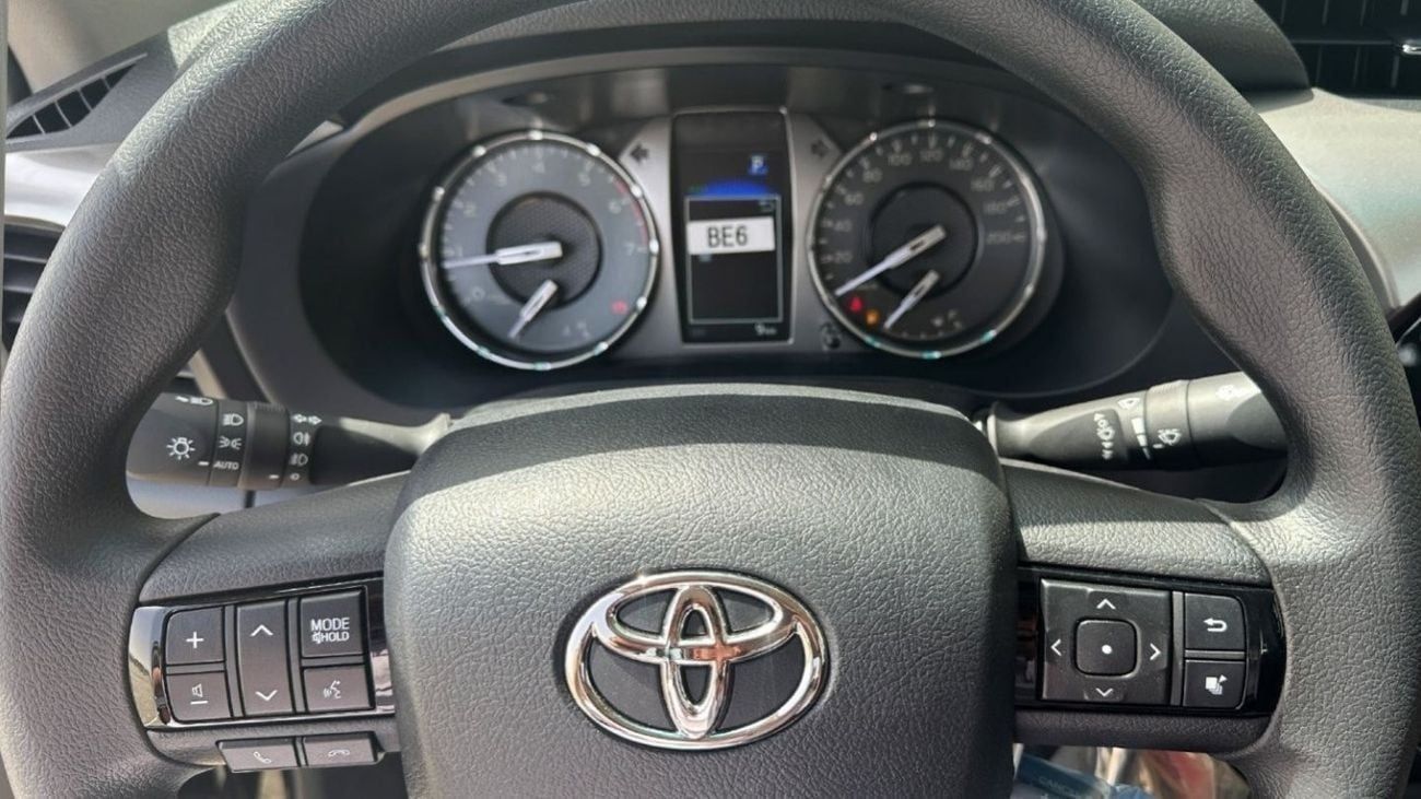 Toyota Hilux 2.7L V4  4*4 Automatic • Black Rims & Red Interior
