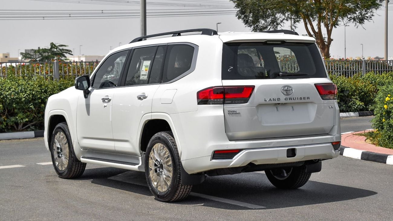 Toyota Land Cruiser ECTAGR029 - 2025 Toyota LC300 VX - 3.5L Petrol Auto White with Black Interior