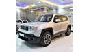 Jeep Renegade LOW MILEAGE! ONLY 74,000KM JEEP Renegade LIMITED 2015 Model!! Silver Color! GCC Specs