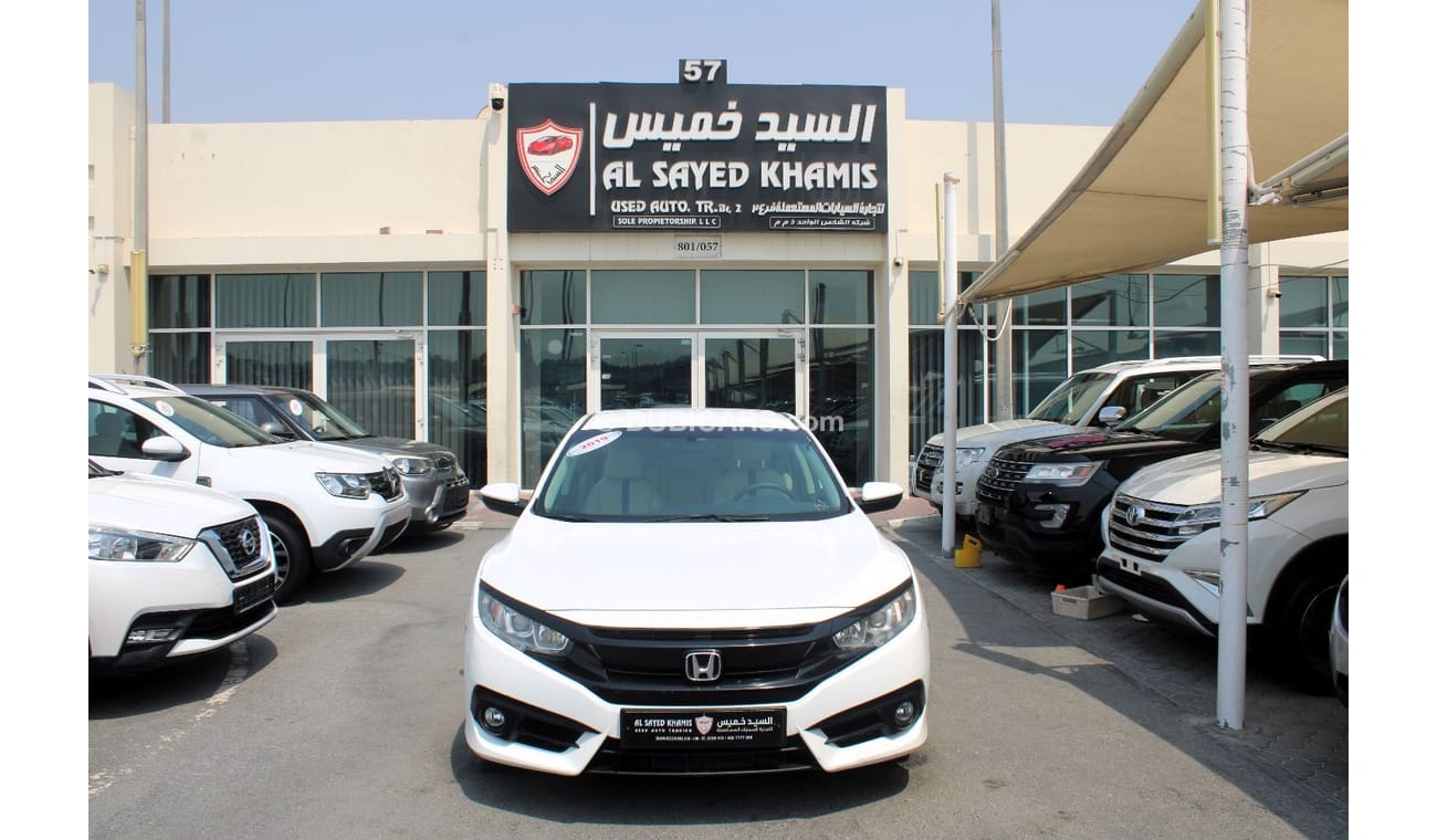 هوندا سيفيك DX خالية من الحوادث - خليجي - مكينة 1600 سي سي - صبغة وكالة