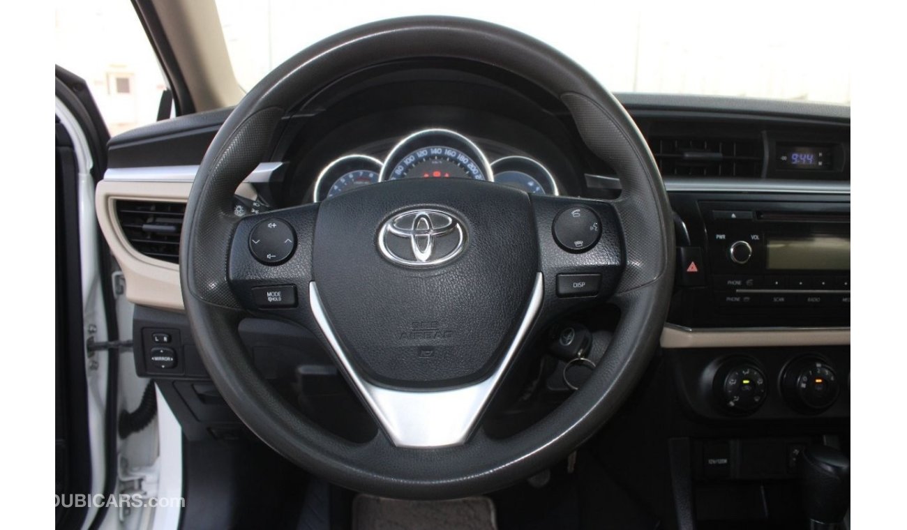 Toyota Corolla XLI XLI Toyota Corolla 2016 GCC, in excellent condition, without accidents, very clean from inside a