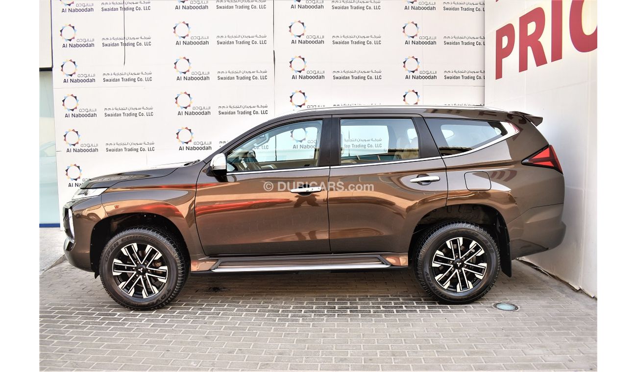 Mitsubishi Montero AED 1774 PM | 3.0L GLS V6 4WD GCC DEALER WARRANTY