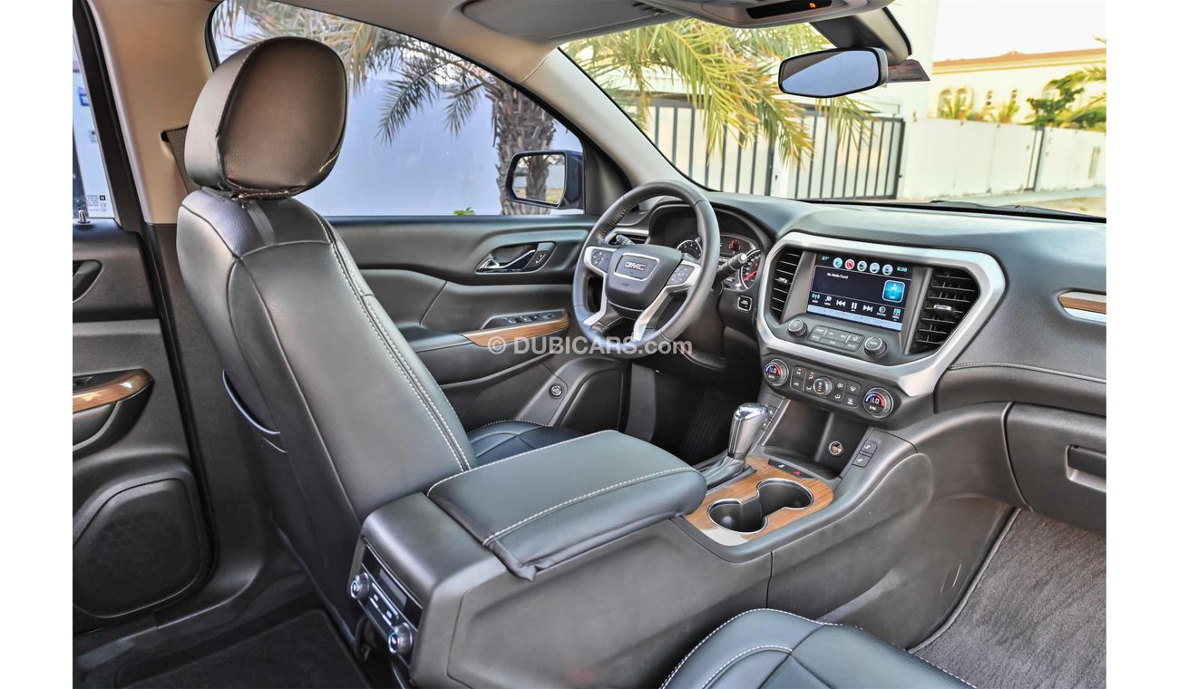 GMC Acadia | AED 1,743 Per Month | 0% DP | Exceptional Condition | Low Kms