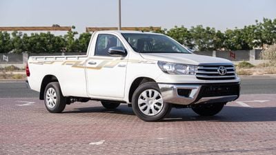 تويوتا هيلوكس 2025 Toyota Hilux Single Cab 2.7 - Super White Inside Red | Export Only
