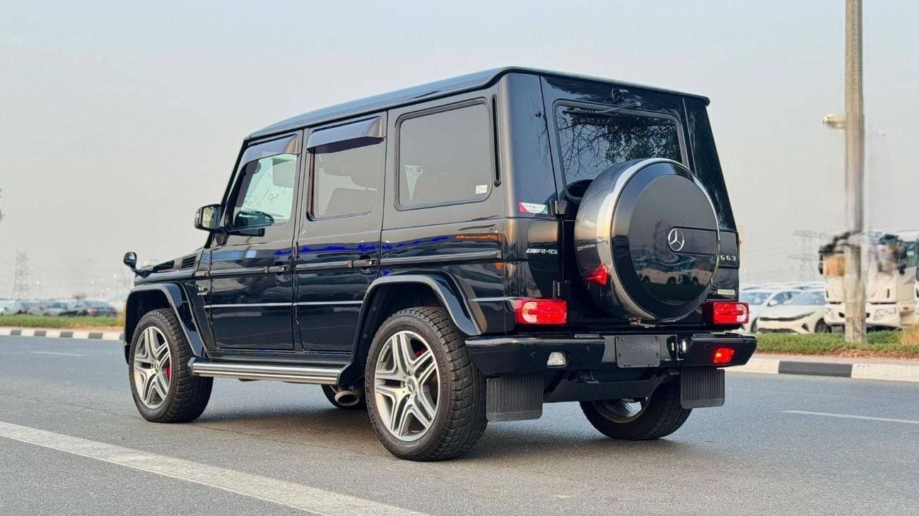 مرسيدس بنز G 63 AMG G-WAGON | V8 BITURBO DIESEL ENGINE | 5.5L | PREMIUM FEATURES | SUNROOF | RHD