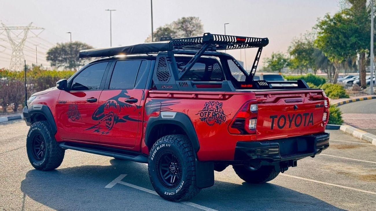 Toyota Hilux OFF ROAD MODIFIED | ROOF RACK SIDE AWINGIN CAMPING TENT | RHD | 2017 | 2.8L DIESEL ENGINE | MANUAL T