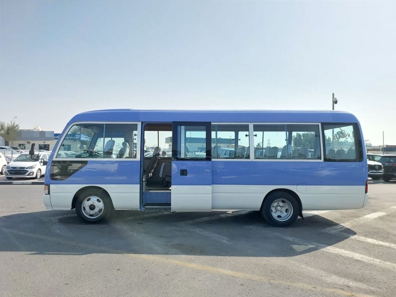 تويوتا كوستر (RAMADAN OFFER) TOYOTA COASTER BUS RHD 1997 MODEL 4.2 L DIESEL AUTOMATIC(PM09832)