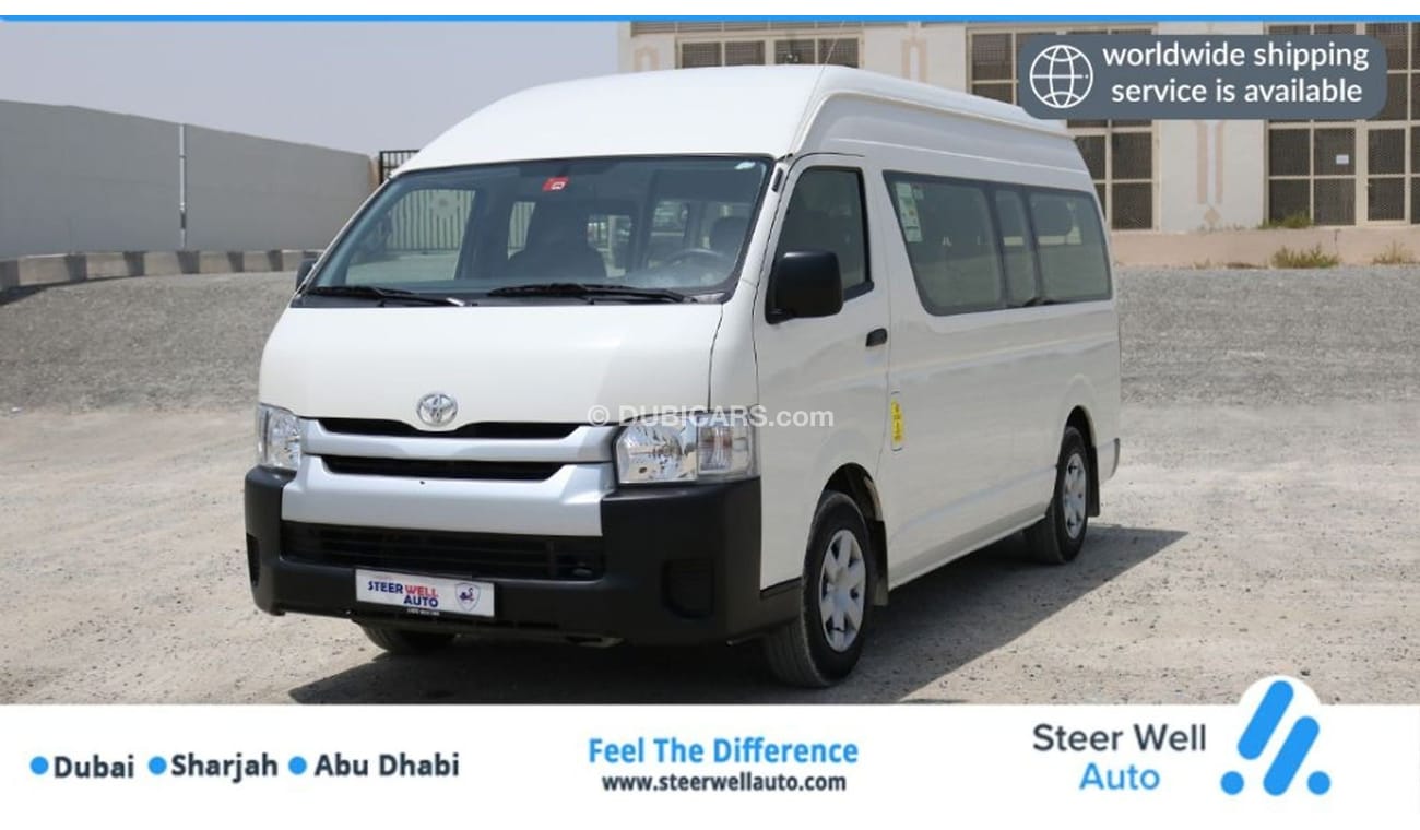 Toyota Hiace HI ROOF 15 SEATER BUS WITH GCC SPECS 2018