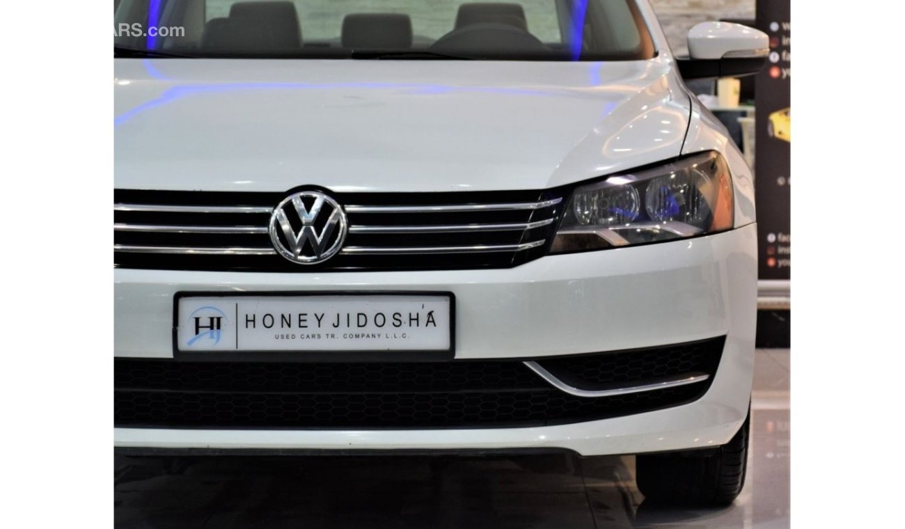 فولكس واجن باسات EXCELLENT DEAL for our Volkswagen Passat 2014 Model!! in White Color! GCC Specs