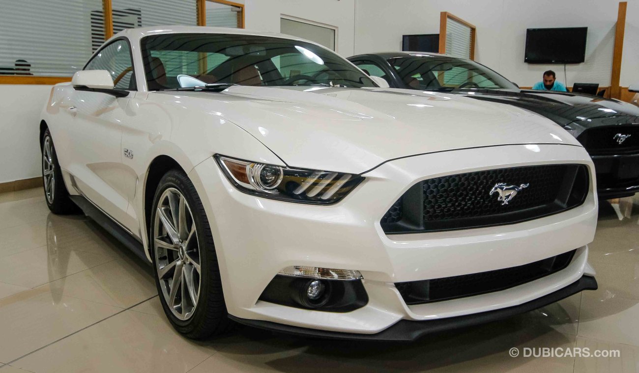 Ford Mustang GT Premium Plus 3 yrs or 100k km Gulf Warranty- 60000 km Free service at Al Tayer Motors