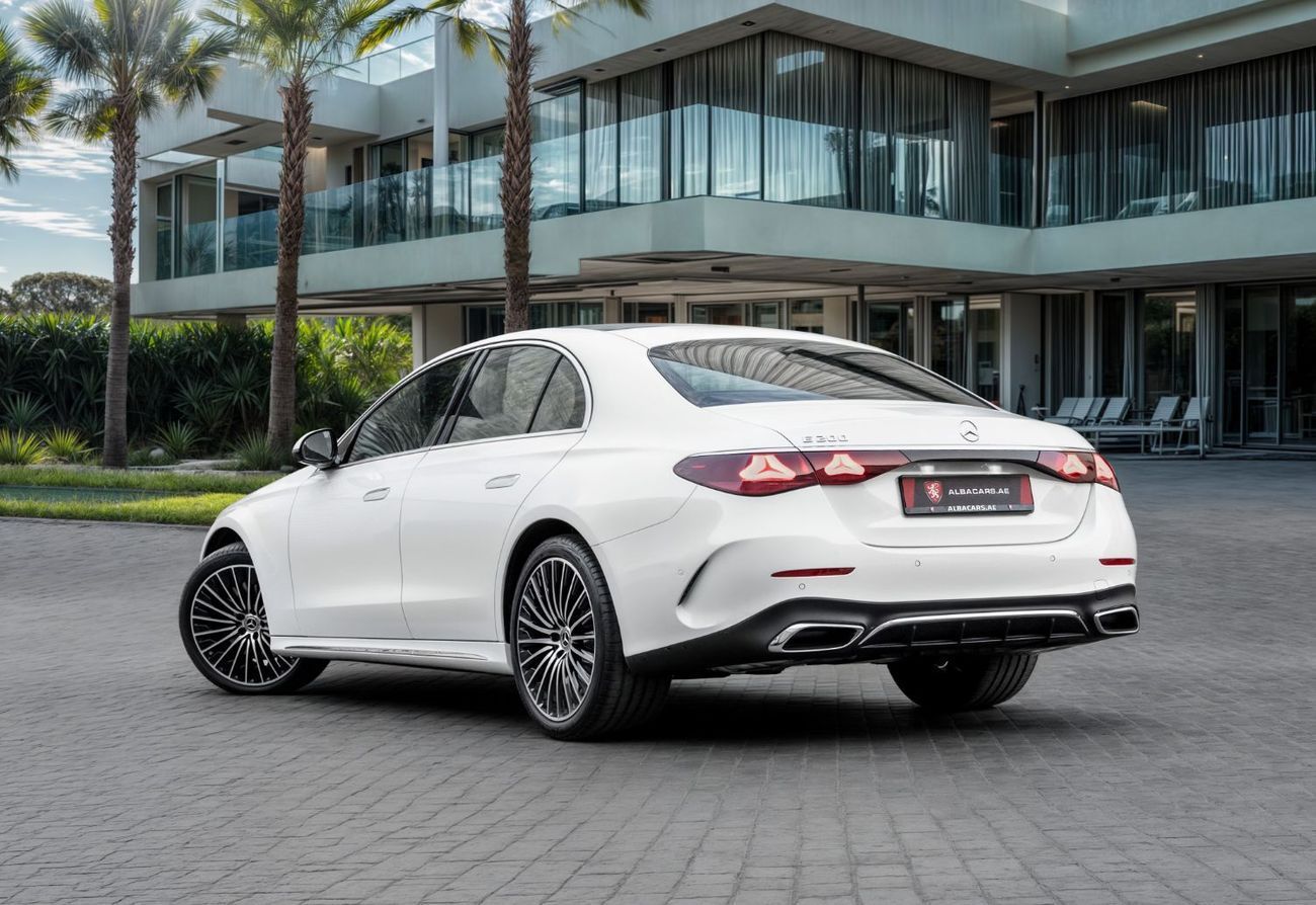 مرسيدس بنز E200 5,680 P.M | 0% Downpayment | E200 AMG | AGENCY WARRANTY!