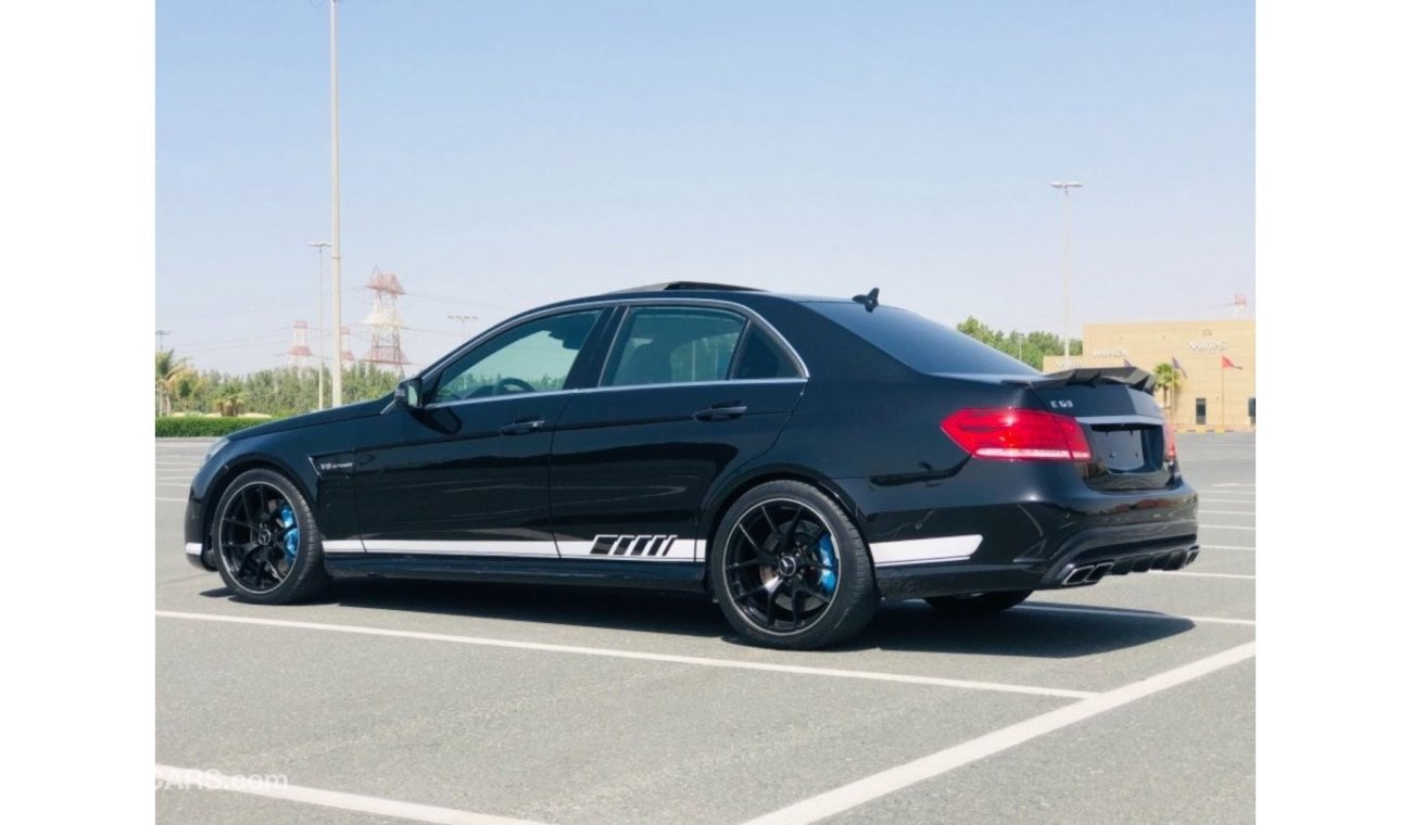 Mercedes-Benz E 63 AMG MERCEDES BENZ E63 S AMG MODEL 2014 GCC CAR PERFECT CONDITION INSIDE AND OUTSIDE FULL OPTION PANORAMI