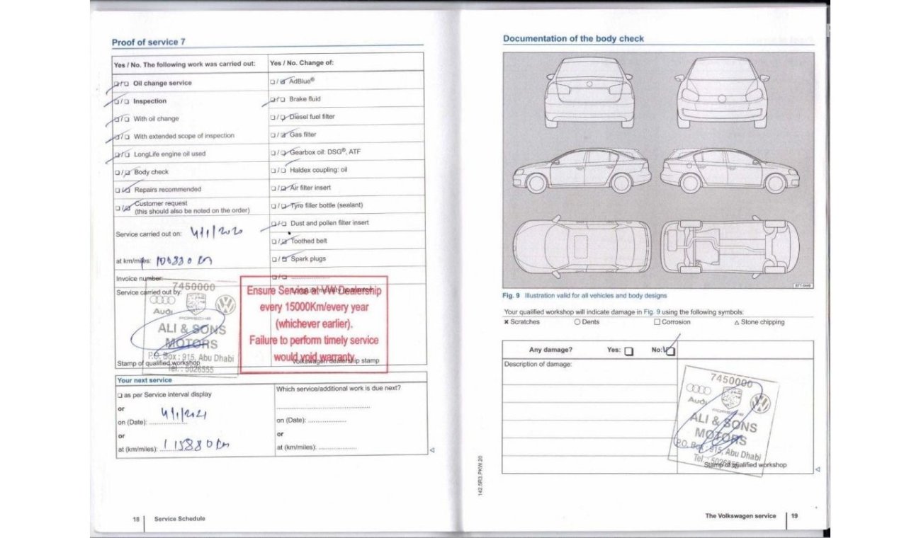 Volkswagen Jetta Trendline S Jetta 2.0L | GCC Specs | Full Service Records - Agency | Excellent Condition | Single Ow