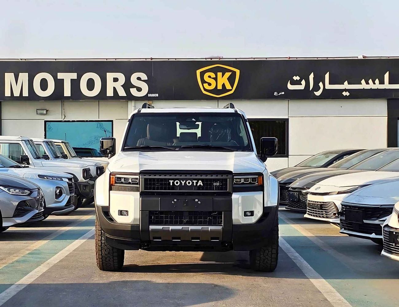 Toyota Prado ADVENTURE TURBO | 2.8L V4 DIESEL | 360* WITH HEADUP DISPLAY | SUNROOF | HIGH OPTION (CODE # ADV)