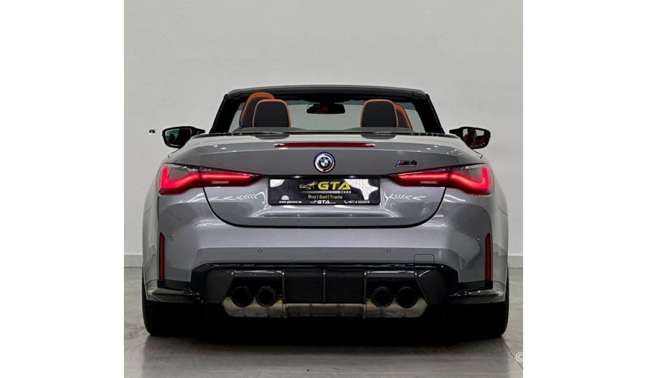 BMW M4 2022 BMW M4 Competition Cabriolet, May 2027 BMW Warranty & Service Package, GCC