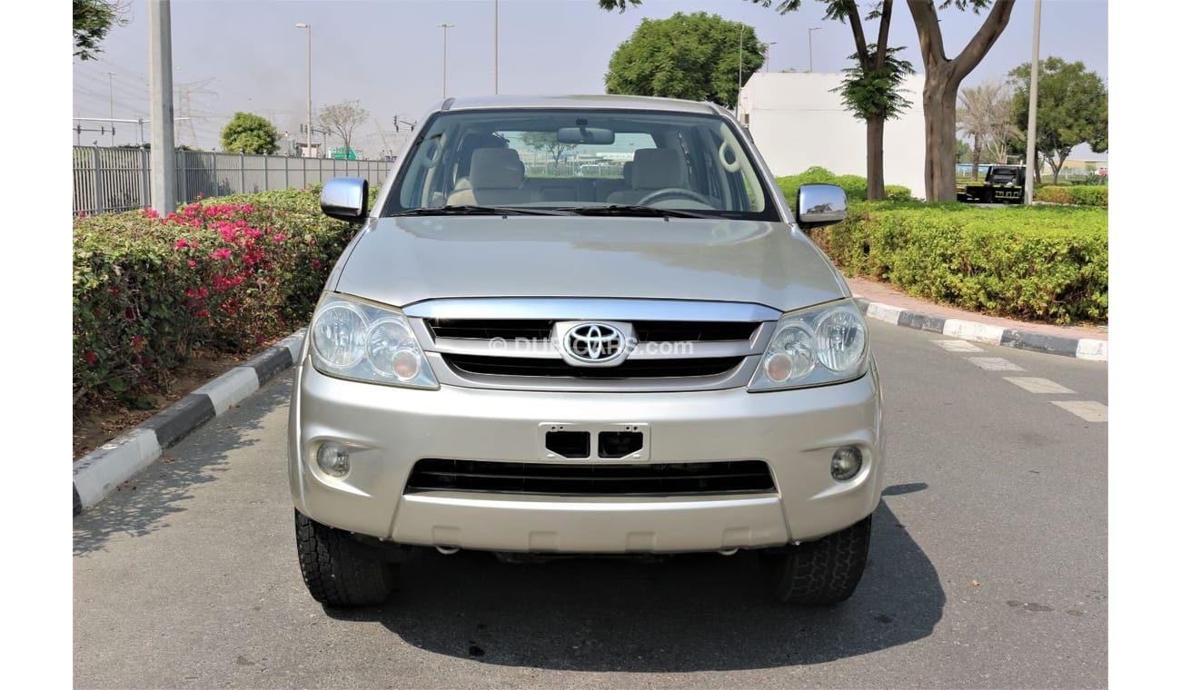 Toyota Fortuner TOYOTA FORTUNER 2007 GULF 4 CYLINDER