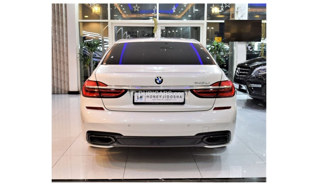 بي أم دبليو 740Li EXCELLENT DEAL for our BMW 740Li M-Kit 2018 Model!! in White Color! GCC Specs