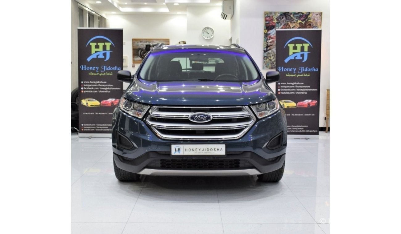Ford Edge SE EXCELLENT DEAL for our Ford Edge ECOBOOST ( 2016 Model! ) in Blue Color! GCC Specs