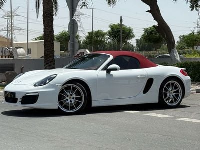 Porsche 718 Boxster PORSCHE POXTER 2016 GCC ONLY 92000 KM LIKE NEW FIRST OWNER ORIGINAL PAINT FULL SERVICE HISTORY