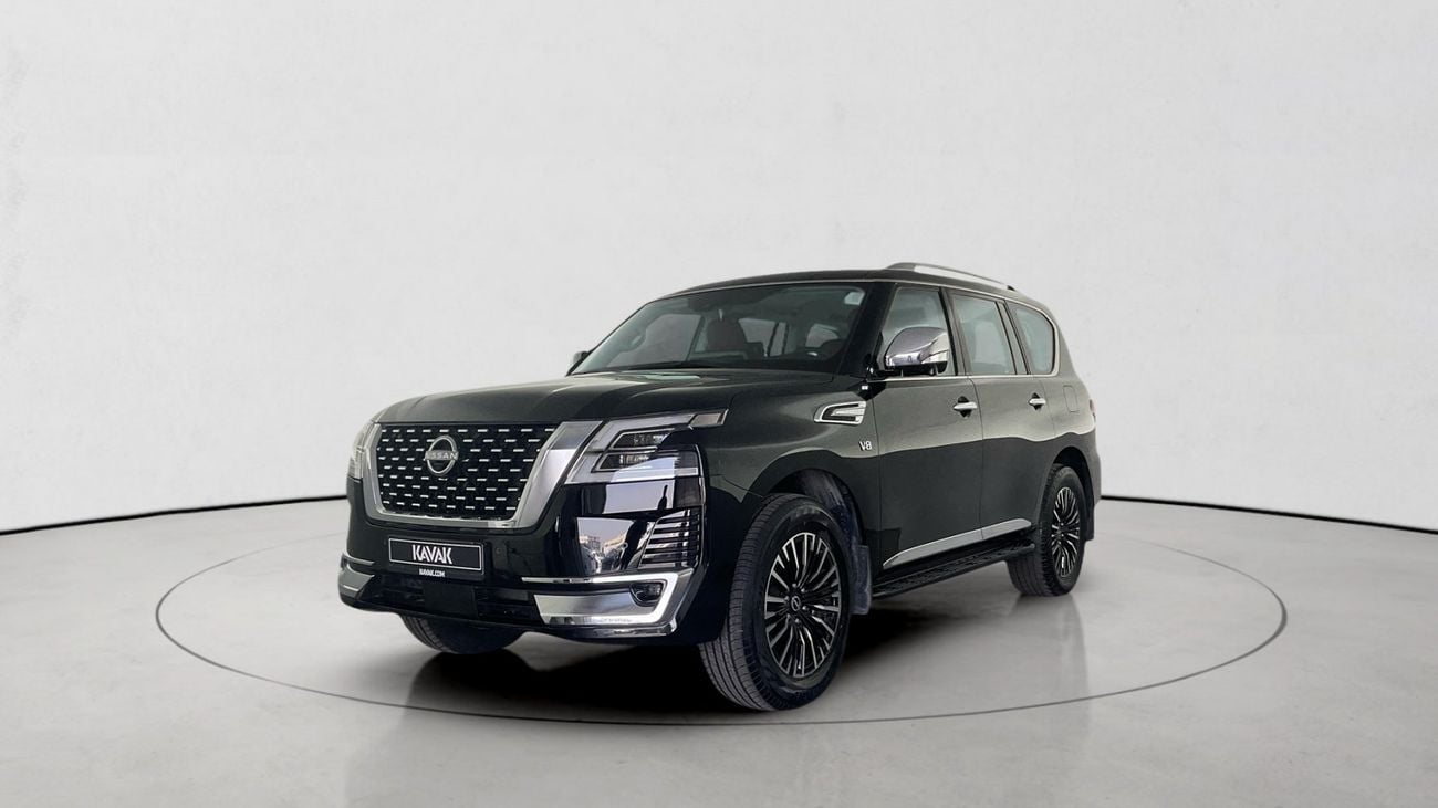 نيسان باترول 5.6 V8 LE PLATINUM CITY 4WD AUTO | شامل الضمان | 0 ﺪﻔﻋﺓ ﺃﻮﻟﻯ