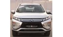 Mitsubishi Eclipse Cross GLS Mid Mitsubishi Eclipse Cross 2019 GCC in excellent condition