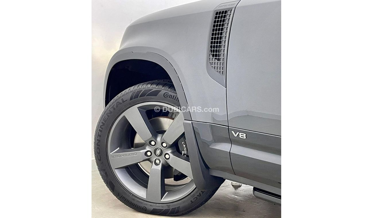 Land Rover Defender 2023 Land Rover Defender 110 P525 1 of 5 Zafrani Interior, Agency Warranty + Service Contract, GCC