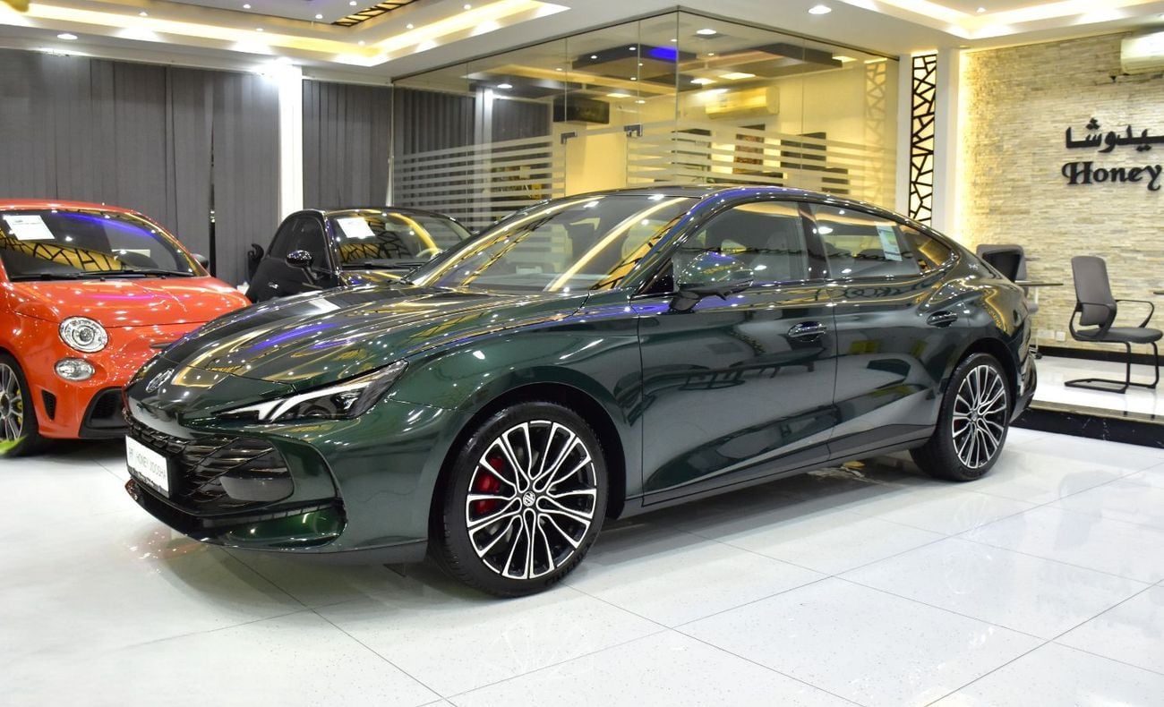 MG 7 EXCELLENT DEAL for our MG 7 Trophy ( 2026 Model ) in Green Color GCC Specs