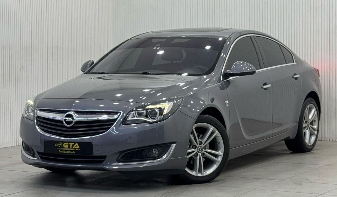أوبل إنسيجنيا Std 1.6L 2017 Opel Insignia Turbo OPC Line, Full Options, Service History, Excellent Condition, GCC