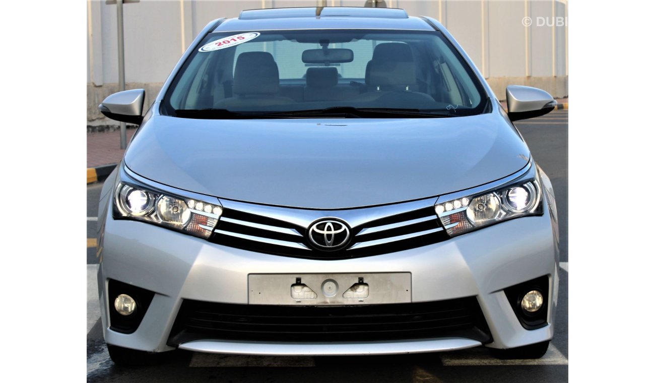 Toyota Corolla Toyota Corolla 2015 GCC 2.0 full option in excellent condition without accidents, very clean from in