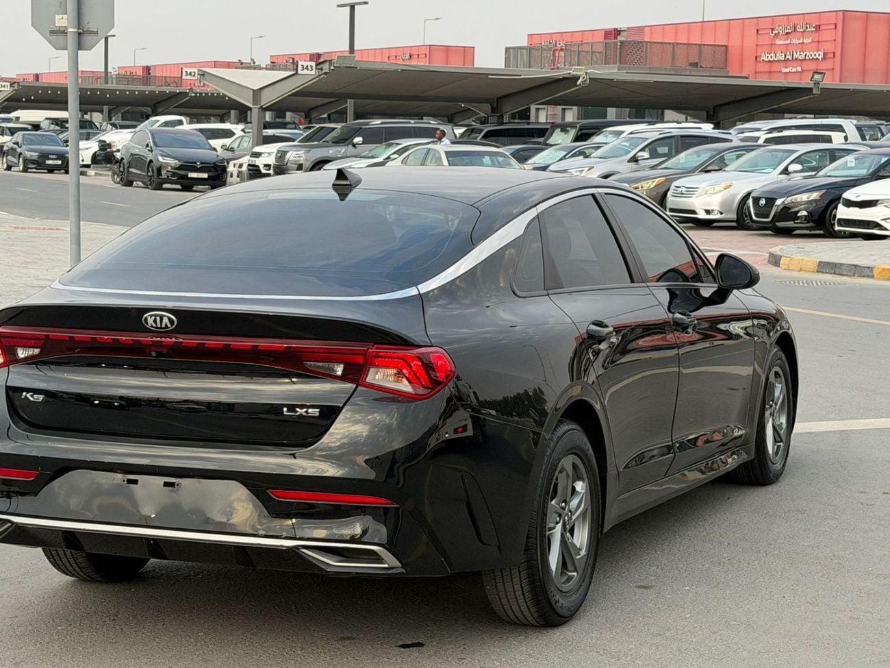 كيا K5 وراد أمريكي بدون حوادث السيارات