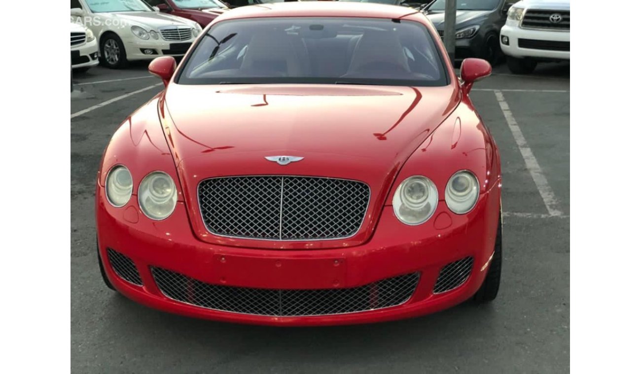 Bentley Continental GT Bentely GT model 2006 GCC car prefect condition full option low mileage one owner