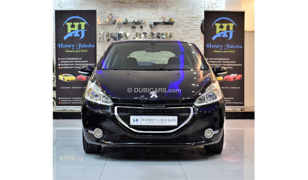 Peugeot 208 EXCELLENT DEAL for our FULL! Peugeot 208 2015 Model!! in Dark Blue Color! GCC Specs