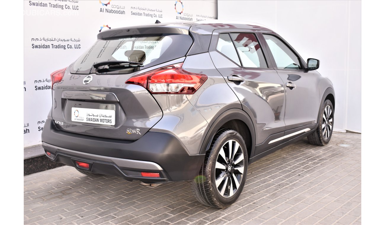 Nissan Kicks 1.6L SV+ NAVIGATION 2020 GCC SPECS DEALER WARRANTY