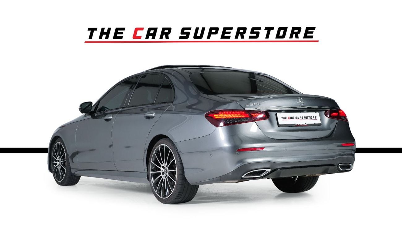 Mercedes Benz E300 AMG AMG Package-GCC-Mercedes FSH-Mercedes warranty and service valid till 12/2027