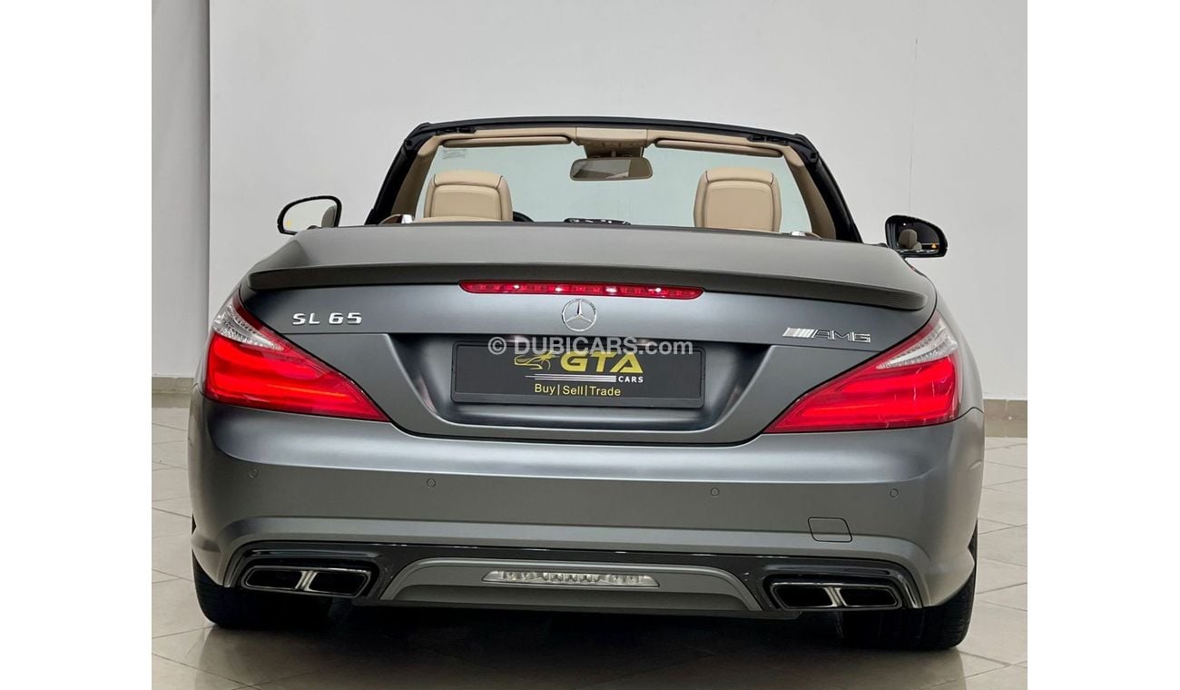 Mercedes-Benz SL 65 AMG 2013 Mercedes SL 65 AMG 45th Anniversary, ( 1 of 45 Worldwide ), Full Gargash Service History, GCC