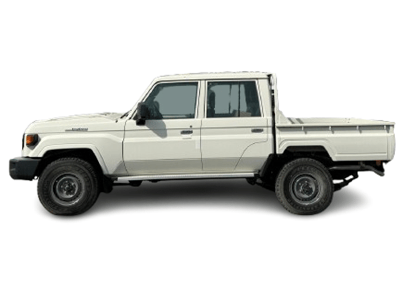 تويوتا لاند كروزر بيك آب ECTJRY002 - 2024 Toyota LC79 Double Cab - 4.2L Diesel Manual - White