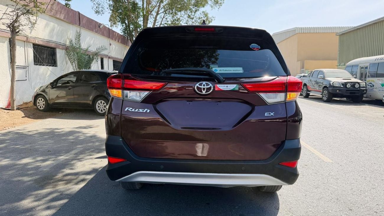 Toyota Rush 2019 | 1.5L PETROL | AT | LHD | DIGITAL AC | PREMIUM LEATHER SEATS | AUDIO PLAYER