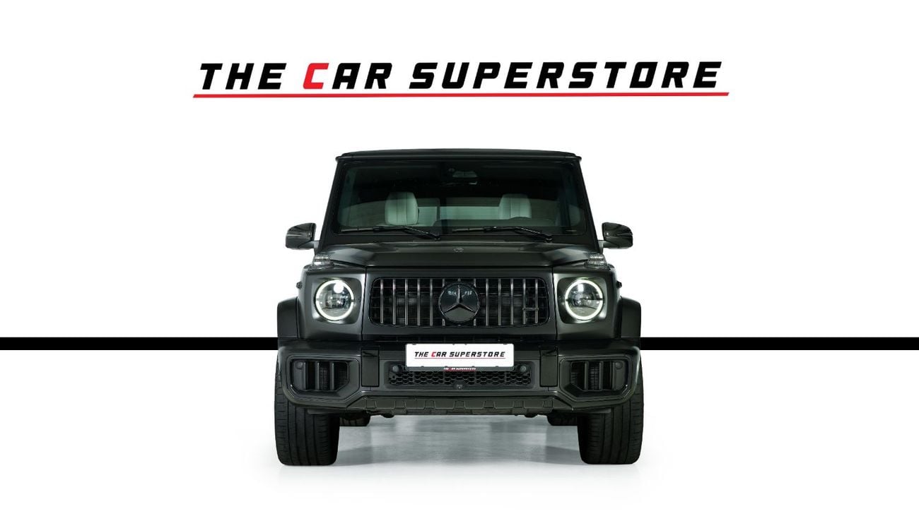 Mercedes Benz G63 AMG STD Full Carbon - GCC - Mercedes Service contract - High Spec Vehicle