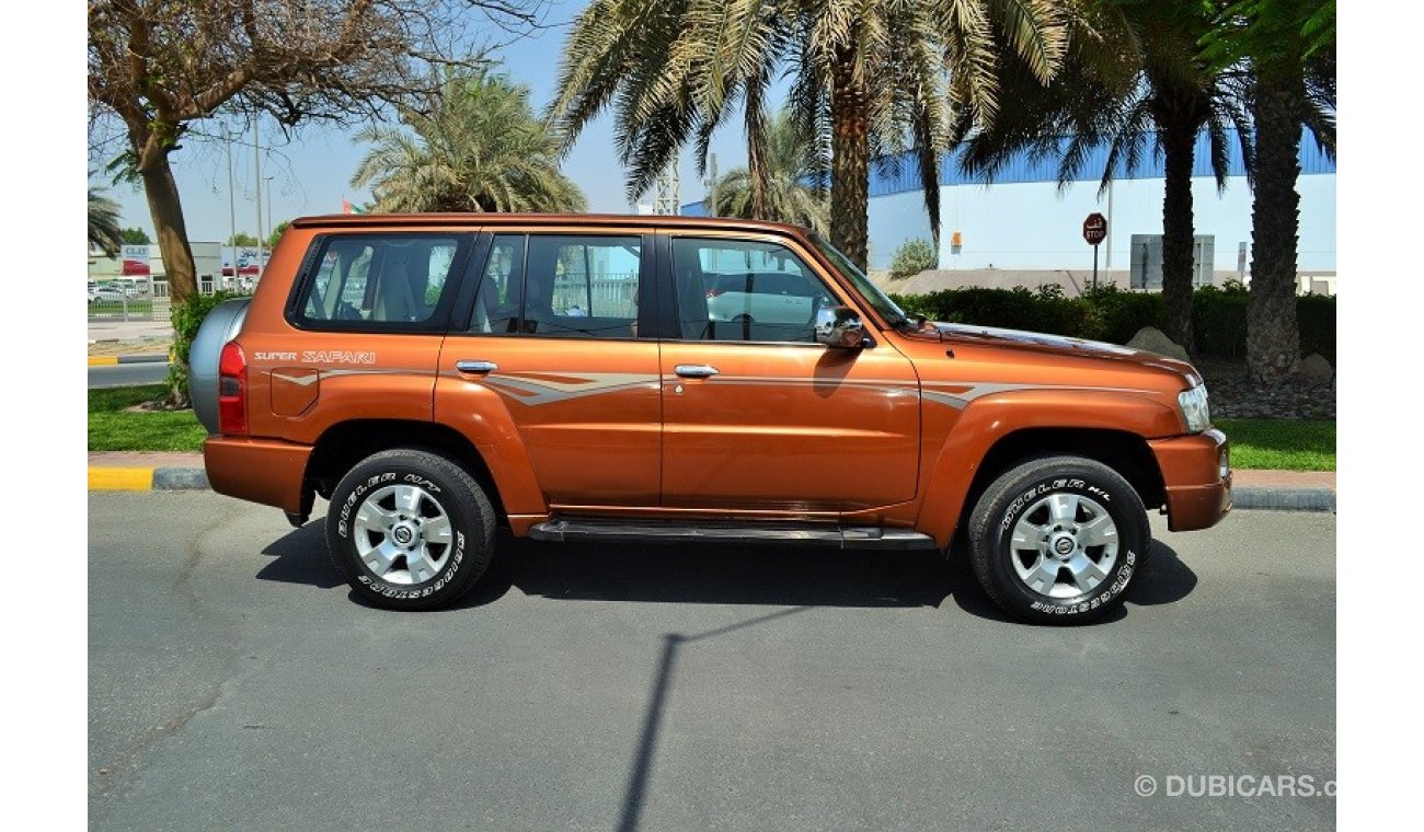 Nissan Patrol Super Safari - ZERO DOWN PAYMENT - 3545 AED/MONTHLY - 1 YEAR WARRANTY