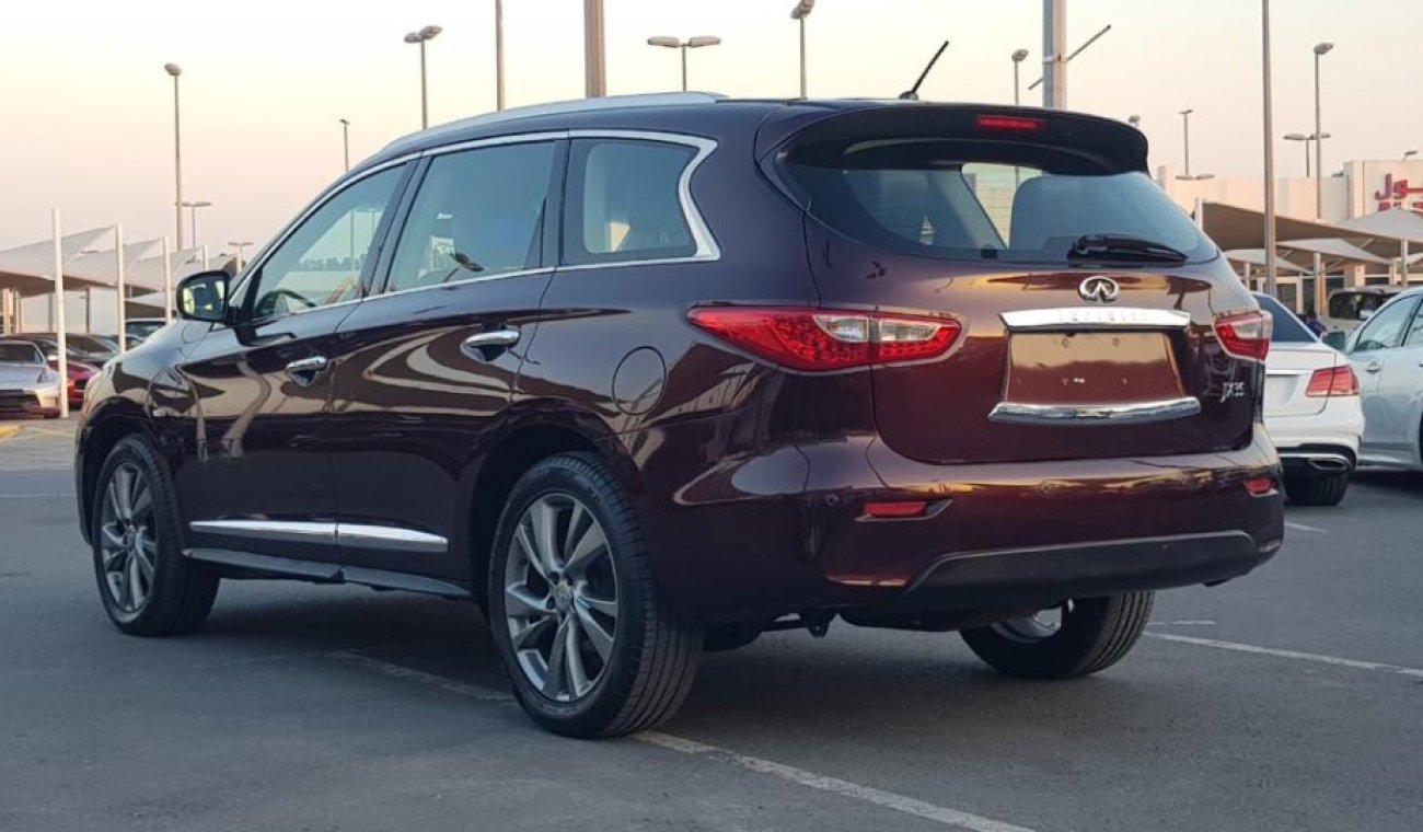 Infiniti JX35 Infinity JX 35 model 2013 GCC car prefect condition full option panoramic roof leather seats 5camer