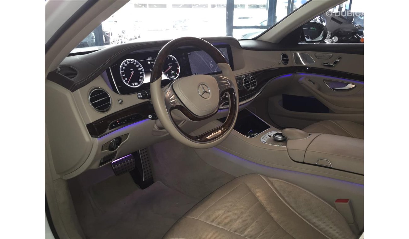 مرسيدس بنز S 500 2014 - gulf specs, fully loaded warranty till Nov 2016