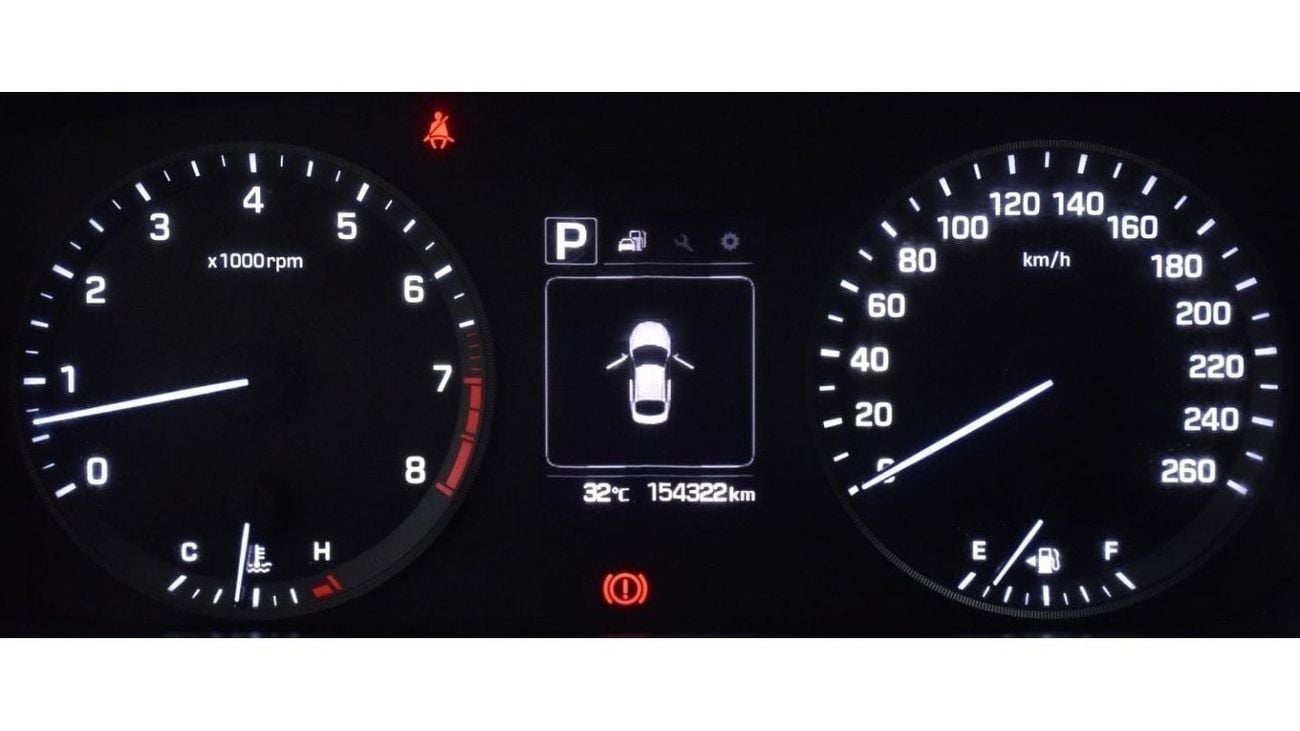 هيونداي سوناتا EXCELLENT DEAL for our Hyundai Sonata ( 2017 Model ) in White Color GCC Specs