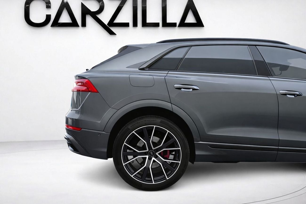 Audi Q8 55 TFSI quattro S-Line 3.0L (340 HP) RAMADAN OFFER l AED 3,329 P.M l 0% Downpayment l S-Line