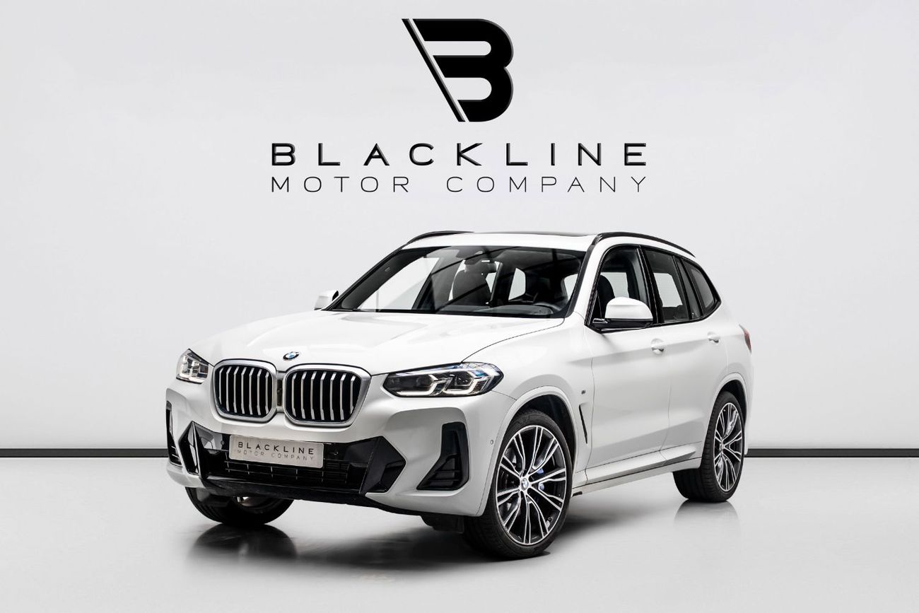 BMW X3 xDrive 30i M Sport 2.0L 2023 BMW X3 xDrive 30i, 2027 BMW Warranty + Service Contract, Low KMs, GCC
