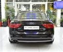 Audi A5 EXCELLENT DEAL for our Audi A5 40TFSi Quattro ( 2015 Model ) in Black Color GCC Specs